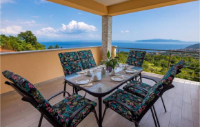 Lovely Apartment In Veprinac With House Sea View